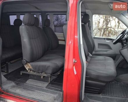 Красный Фольксваген Transporter, объемом двигателя 1.97 л и пробегом 446 тыс. км за 12100 $, фото 5 на Automoto.ua