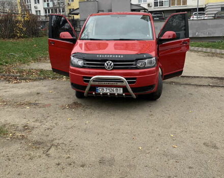 Червоний Фольксваген Transporter, об'ємом двигуна 1.97 л та пробігом 203 тис. км за 13500 $, фото 6 на Automoto.ua