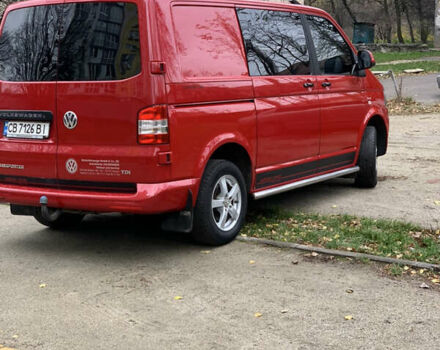 Червоний Фольксваген Transporter, об'ємом двигуна 1.97 л та пробігом 203 тис. км за 13500 $, фото 3 на Automoto.ua