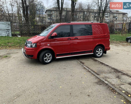Червоний Фольксваген Transporter, об'ємом двигуна 1.97 л та пробігом 203 тис. км за 13500 $, фото 1 на Automoto.ua