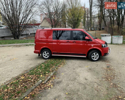 Червоний Фольксваген Transporter, об'ємом двигуна 1.97 л та пробігом 203 тис. км за 13500 $, фото 4 на Automoto.ua