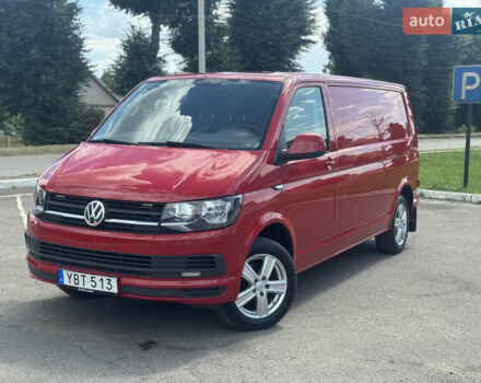 Червоний Фольксваген Transporter, об'ємом двигуна 2 л та пробігом 189 тис. км за 18900 $, фото 1 на Automoto.ua