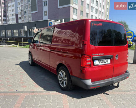 Червоний Фольксваген Transporter, об'ємом двигуна 2 л та пробігом 220 тис. км за 24500 $, фото 2 на Automoto.ua