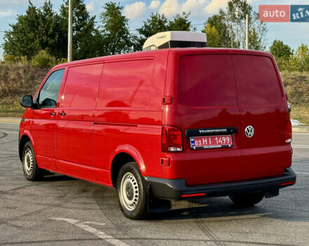 Червоний Фольксваген Transporter, об'ємом двигуна 2 л та пробігом 219 тис. км за 26550 $, фото 10 на Automoto.ua