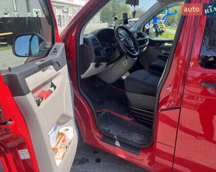 Червоний Фольксваген Transporter, об'ємом двигуна 2 л та пробігом 220 тис. км за 24500 $, фото 8 на Automoto.ua