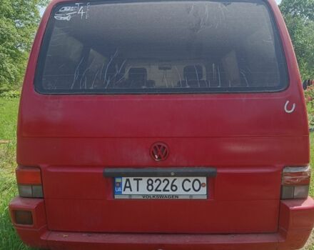Червоний Фольксваген Transporter, об'ємом двигуна 1.9 л та пробігом 455 тис. км за 2900 $, фото 4 на Automoto.ua