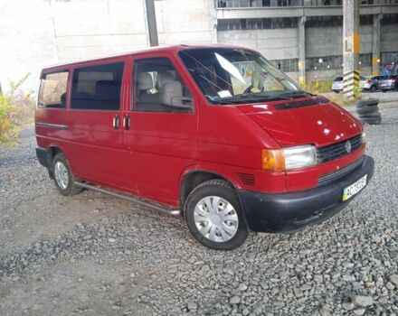 Червоний Фольксваген Transporter, об'ємом двигуна 1.9 л та пробігом 450 тис. км за 4100 $, фото 2 на Automoto.ua
