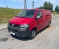 Красный Фольксваген Transporter, объемом двигателя 2 л и пробегом 186 тыс. км за 14900 $, фото 1 на Automoto.ua