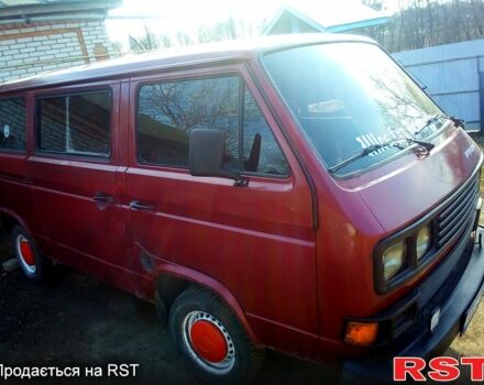 Красный Фольксваген Transporter, объемом двигателя 1.9 л и пробегом 25 тыс. км за 2000 $, фото 2 на Automoto.ua