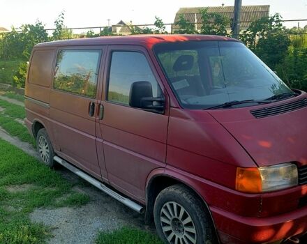Красный Фольксваген Transporter, объемом двигателя 1.9 л и пробегом 0 тыс. км за 4000 $, фото 2 на Automoto.ua