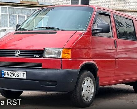Червоний Фольксваген Transporter, об'ємом двигуна 2.5 л та пробігом 470 тис. км за 4500 $, фото 4 на Automoto.ua
