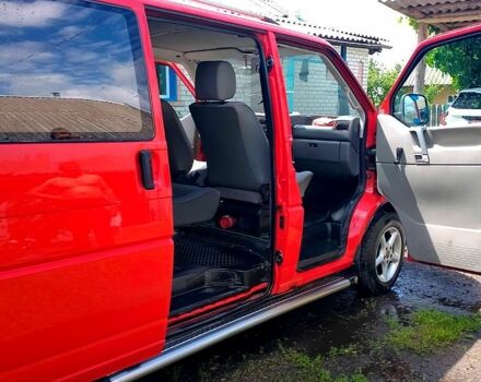 Червоний Фольксваген Transporter, об'ємом двигуна 1.9 л та пробігом 360 тис. км за 5200 $, фото 3 на Automoto.ua