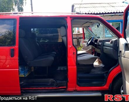 Червоний Фольксваген Transporter, об'ємом двигуна 1.9 л та пробігом 360 тис. км за 5200 $, фото 12 на Automoto.ua