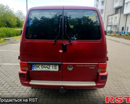Красный Фольксваген Transporter, объемом двигателя 2.5 л и пробегом 0 тыс. км за 8200 $, фото 4 на Automoto.ua