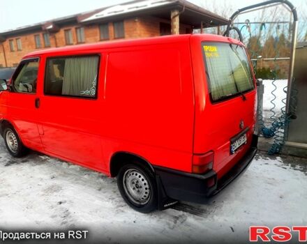 Фольксваген Transporter 2002 в Лановцах на Automoto.ua Красный Фольксваген Transporter, объемом двигателя 1.9 л и пробегом 360 тыс. км за 5200 $, фото 1 на Automoto.ua