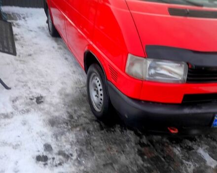 Фольксваген Transporter 2002 в Лановцах на Automoto.ua Красный Фольксваген Transporter, объемом двигателя 1.9 л и пробегом 360 тыс. км за 5200 $, фото 4 на Automoto.ua