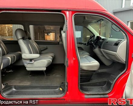 Червоний Фольксваген Transporter, об'ємом двигуна 1.9 л та пробігом 290 тис. км за 8600 $, фото 11 на Automoto.ua