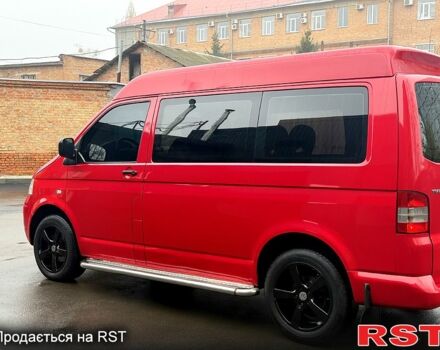 Червоний Фольксваген Transporter, об'ємом двигуна 1.9 л та пробігом 290 тис. км за 8600 $, фото 6 на Automoto.ua
