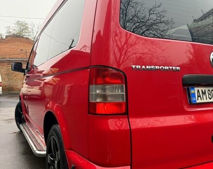 Червоний Фольксваген Transporter, об'ємом двигуна 1.9 л та пробігом 290 тис. км за 8600 $, фото 5 на Automoto.ua