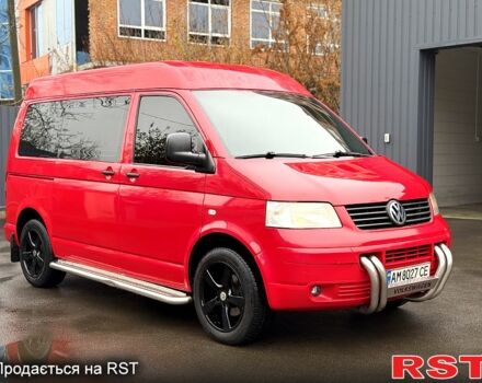 Червоний Фольксваген Transporter, об'ємом двигуна 1.9 л та пробігом 290 тис. км за 8600 $, фото 3 на Automoto.ua