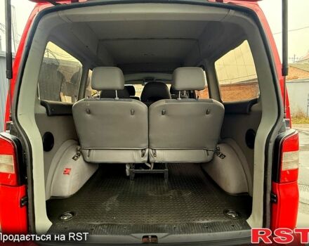 Червоний Фольксваген Transporter, об'ємом двигуна 1.9 л та пробігом 290 тис. км за 8600 $, фото 9 на Automoto.ua