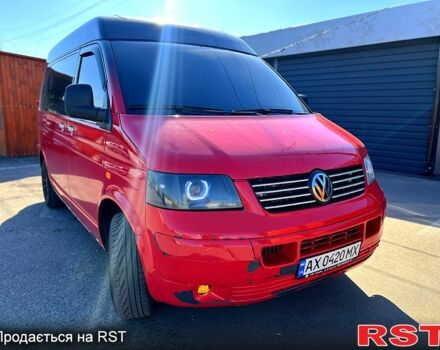 Червоний Фольксваген Transporter, об'ємом двигуна 2.5 л та пробігом 253 тис. км за 9500 $, фото 2 на Automoto.ua
