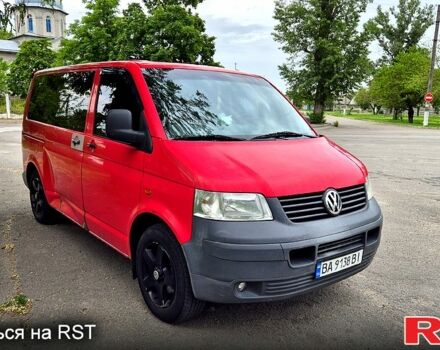Червоний Фольксваген Transporter, об'ємом двигуна 2 л та пробігом 402 тис. км за 4500 $, фото 1 на Automoto.ua