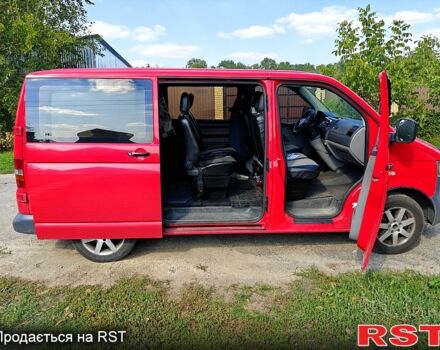 Червоний Фольксваген Transporter, об'ємом двигуна 1.9 л та пробігом 318 тис. км за 8300 $, фото 12 на Automoto.ua