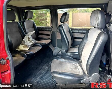 Червоний Фольксваген Transporter, об'ємом двигуна 1.9 л та пробігом 318 тис. км за 8300 $, фото 11 на Automoto.ua