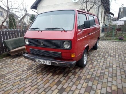 Червоний Фольксваген Transporter, об'ємом двигуна 1 л та пробігом 300 тис. км за 1650 $, фото 1 на Automoto.ua