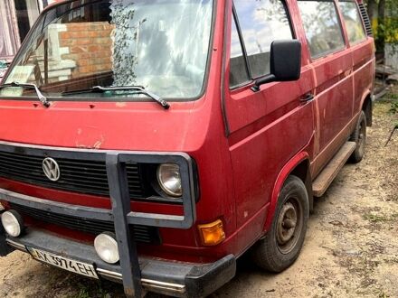 Фольксваген Transporter 1990 в Харькове на Automoto.ua Красный Фольксваген Transporter, объемом двигателя 1.6 л и пробегом 0 тыс. км за 1700 $, фото 1 на Automoto.ua