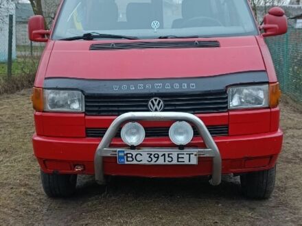 Червоний Фольксваген Transporter, об'ємом двигуна 1.9 л та пробігом 670 тис. км за 3000 $, фото 1 на Automoto.ua