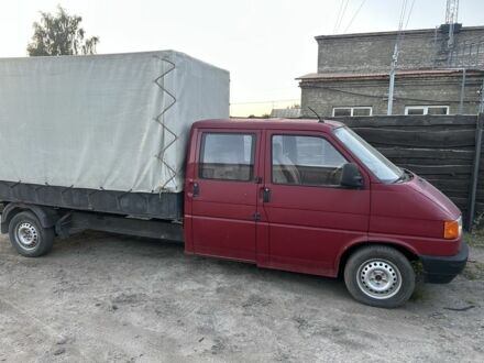 Червоний Фольксваген Transporter, об'ємом двигуна 2.4 л та пробігом 270 тис. км за 3800 $, фото 1 на Automoto.ua