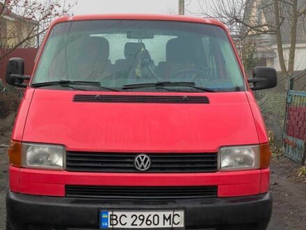 Фольксваген Transporter 1997 в Луцке на Automoto.ua Красный Фольксваген Transporter, объемом двигателя 1.9 л и пробегом 420 тыс. км за 5000 $, фото 1 на Automoto.ua