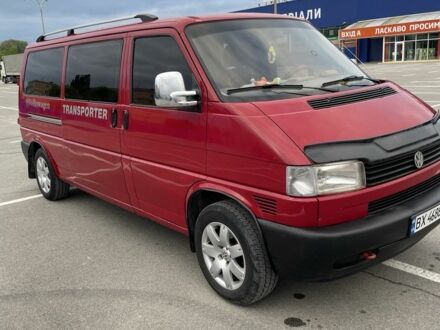 Фольксваген Transporter 1998 у Каменце-Подольском на Automoto.ua Червоний Фольксваген Transporter, об'ємом двигуна 1.9 л та пробігом 600 тис. км за 5900 $, фото 1 на Automoto.ua
