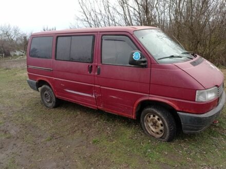 Червоний Фольксваген Transporter, об'ємом двигуна 2.4 л та пробігом 250 тис. км за 1800 $, фото 1 на Automoto.ua
