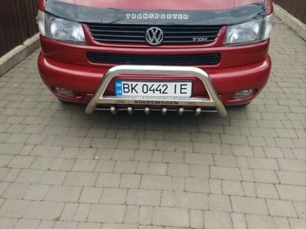 Червоний Фольксваген Transporter, об'ємом двигуна 2.5 л та пробігом 420 тис. км за 8000 $, фото 1 на Automoto.ua