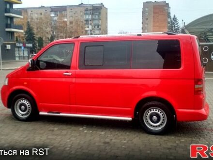 Фольксваген Transporter 2003 в Ивано-Франковске на Automoto.ua Красный Фольксваген Transporter, объемом двигателя 1.9 л и пробегом 320 тыс. км за 8100 $, фото 1 на Automoto.ua