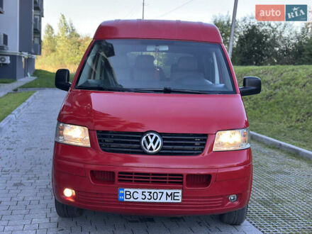 Червоний Фольксваген Transporter, об'ємом двигуна 1.9 л та пробігом 409 тис. км за 6650 $, фото 1 на Automoto.ua