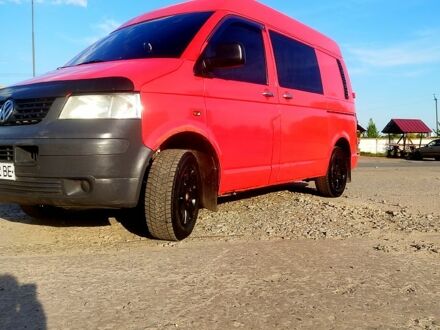 Фольксваген Transporter 2004 у Иванкове на Automoto.ua Червоний Фольксваген Transporter, об'ємом двигуна 2.5 л та пробігом 350 тис. км за 6800 $, фото 1 на Automoto.ua