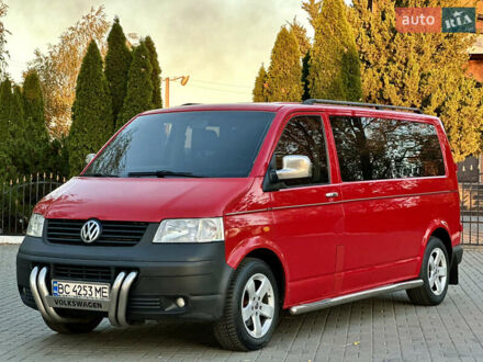 Фольксваген Transporter 2005 в Кропивницком (Кировограде) на Automoto.ua Красный Фольксваген Transporter, объемом двигателя 2.46 л и пробегом 295 тыс. км за 10350 $, фото 1 на Automoto.ua