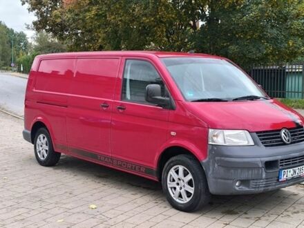 Червоний Фольксваген Transporter, об'ємом двигуна 2.5 л та пробігом 200 тис. км за 2850 $, фото 1 на Automoto.ua