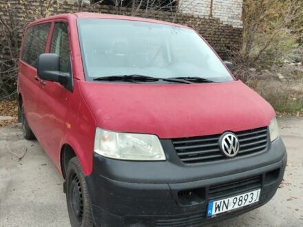 Червоний Фольксваген Transporter, об'ємом двигуна 2 л та пробігом 250 тис. км за 5300 $, фото 1 на Automoto.ua