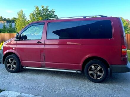 Фольксваген Transporter 2006 в Борисполе на Automoto.ua Красный Фольксваген Transporter, объемом двигателя 2.5 л и пробегом 348 тыс. км за 6800 $, фото 1 на Automoto.ua