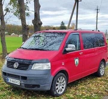Фольксваген Transporter 2007 у Умани на Automoto.ua Червоний Фольксваген Transporter, об'ємом двигуна 2.5 л та пробігом 405 тис. км за 7500 $, фото 1 на Automoto.ua