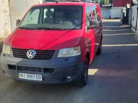 Червоний Фольксваген Transporter, об'ємом двигуна 2.46 л та пробігом 105 тис. км за 6900 $, фото 1 на Automoto.ua