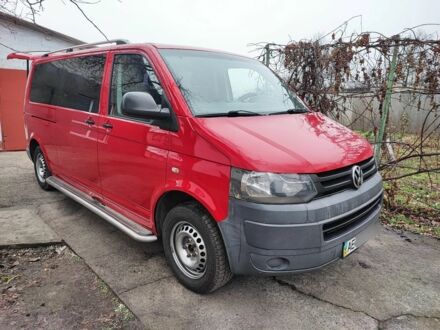 Червоний Фольксваген Transporter, об'ємом двигуна 2 л та пробігом 446 тис. км за 14100 $, фото 1 на Automoto.ua