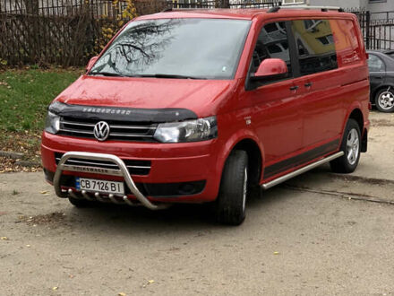 Червоний Фольксваген Transporter, об'ємом двигуна 1.97 л та пробігом 203 тис. км за 13500 $, фото 1 на Automoto.ua