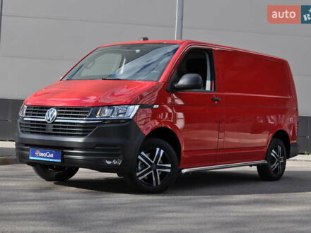 Красный Фольксваген Transporter, объемом двигателя 1.97 л и пробегом 189 тыс. км за 26800 $, фото 1 на Automoto.ua
