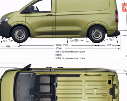 купить новое авто Фольксваген Transporter 2025 года от официального дилера Автодім Атлант на Вацлава Гавела Фольксваген фото